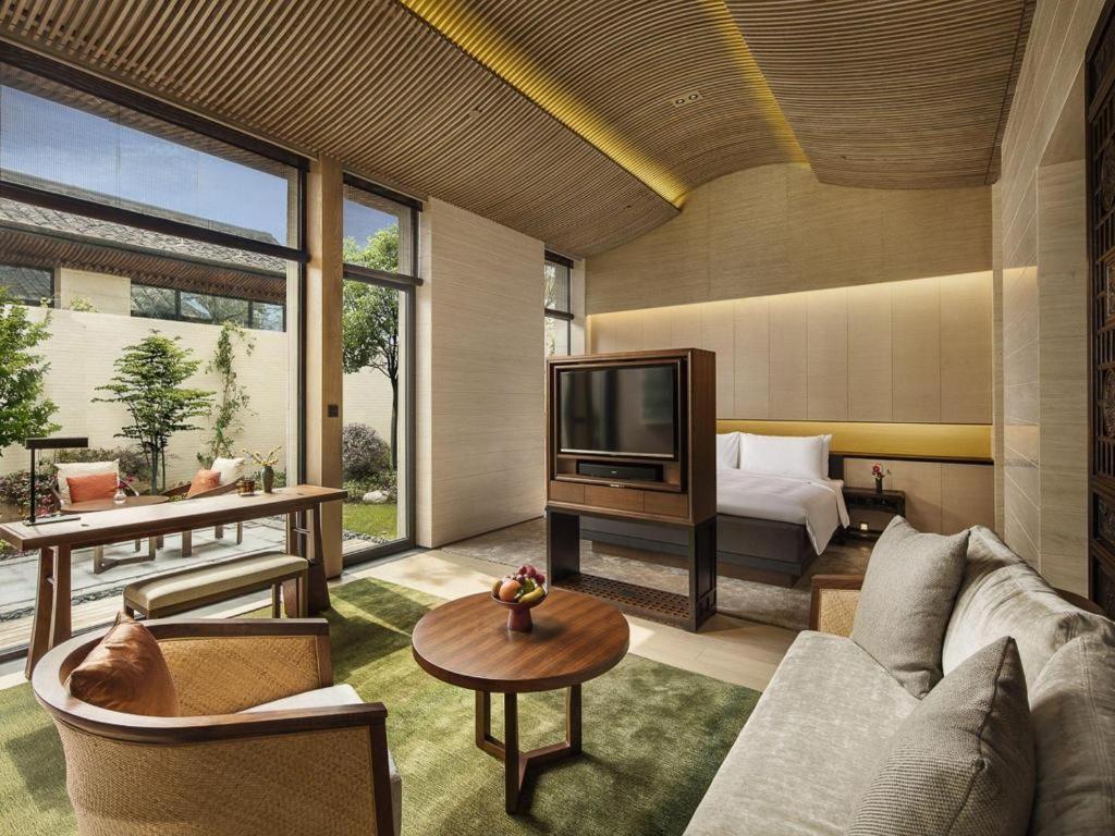 Hotel Ahn Luh Zhu Jia Jiao Šanghaj Exteriér fotografie