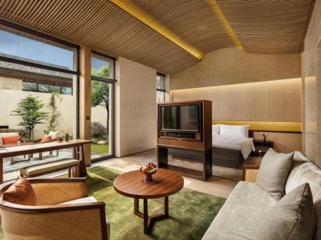 Hotel Ahn Luh Zhu Jia Jiao Šanghaj Exteriér fotografie