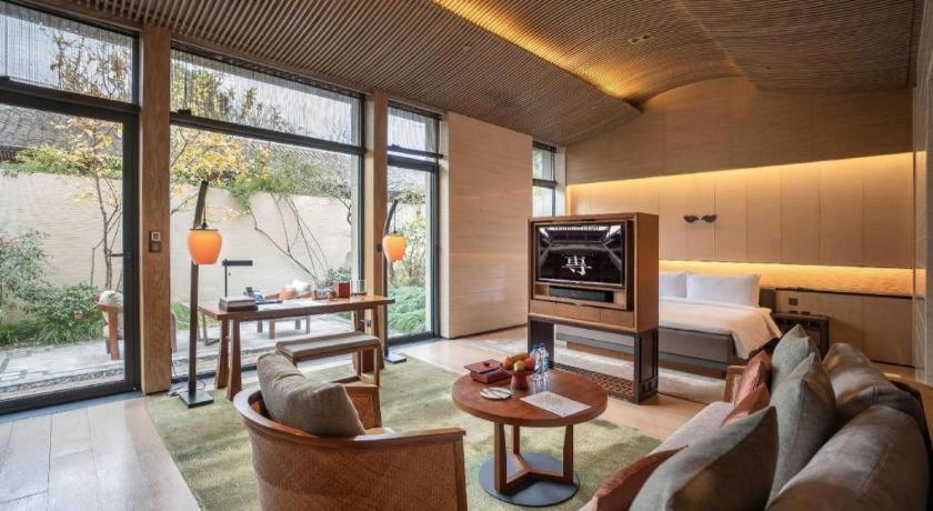 Hotel Ahn Luh Zhu Jia Jiao Šanghaj Exteriér fotografie