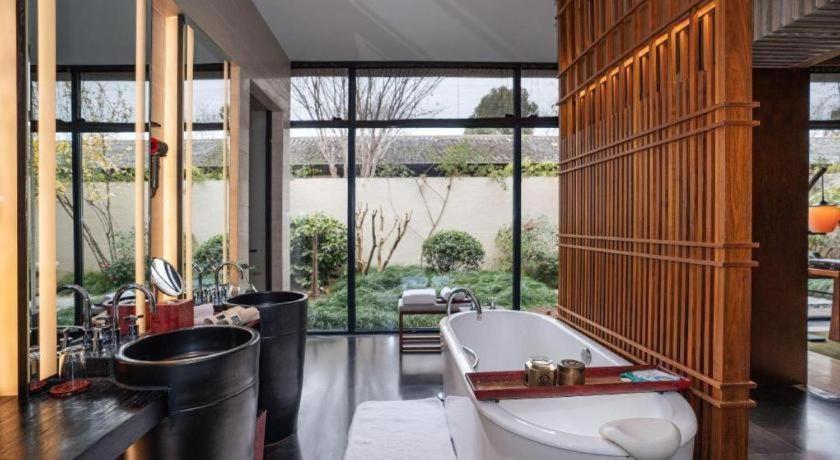 Hotel Ahn Luh Zhu Jia Jiao Šanghaj Exteriér fotografie